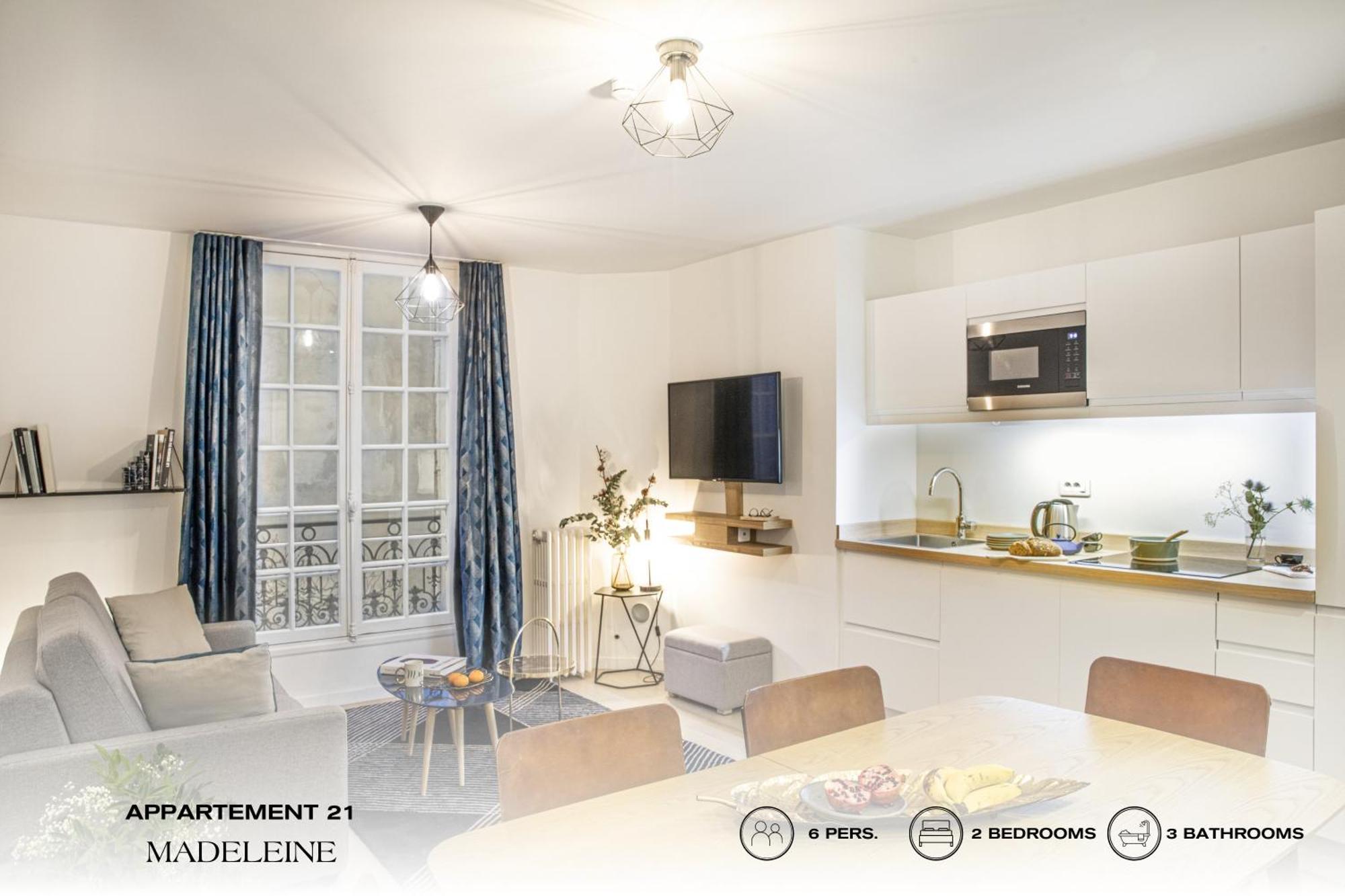 Appartement Beauquartier - Madeleine Parijs